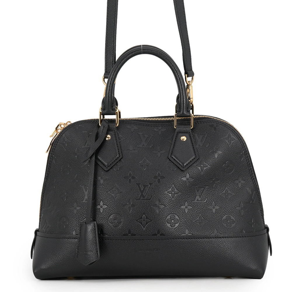 Louis Vuitton Monogram Empreinte Neo Alma PM M44832 2-way Shoulder Bag Black ...